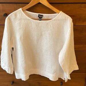 Eileen Fisher Linen Blouse